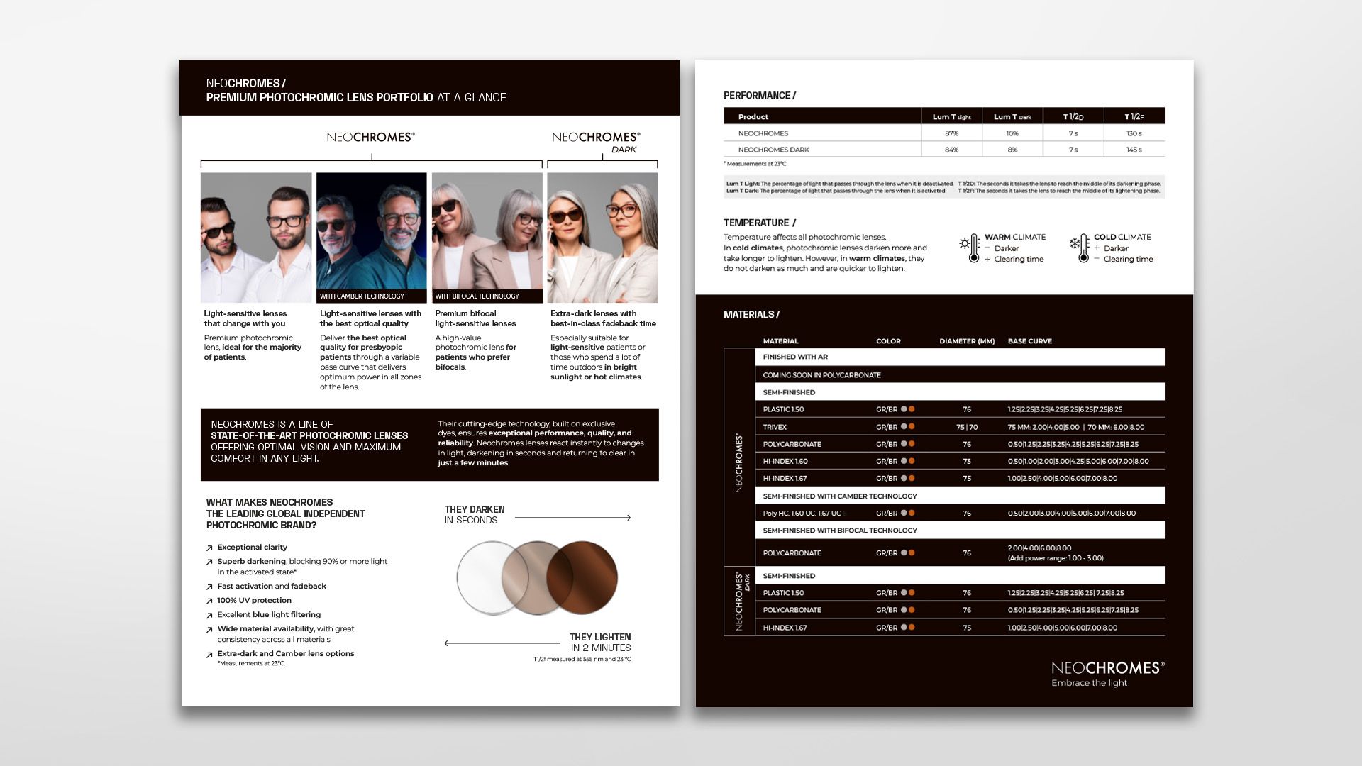 Neochromes Portfolio Flyer