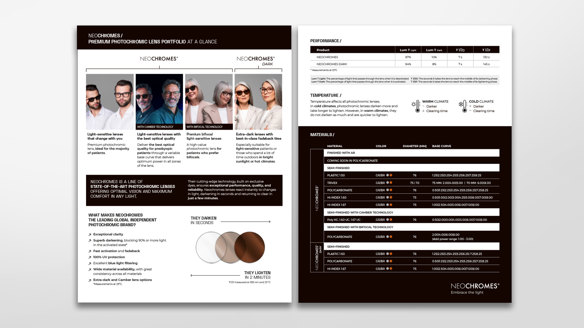 Neochromes Portfolio Flyer